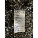 Silence + Noise Women's Gold SilverMetallic Foil Fuzzy Sweater, , Sz: M-L (b29) Photo 3