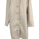 Belle by Kim Gravel Faux Wool Out On The Town Topper Silver Mink NWOT Brown Size L Photo 8