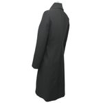 MNG Women's Black Button Down Collared Long Sleeve Long Coat Jacket Size S Photo 8