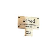 Wilfred Heathered Gray Silk Blend Long Sleeve Sweater Knit Cardigan Women Sz XXS Photo 8