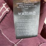 Anthropologie  Maeve The Colette Contrast Stitch Cropped Wide-Leg Pant Brown 25 Photo 14