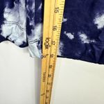Honeydew Pajama Pants S Navy Tie Dye Cropped Wide Leg Soft Lounge Pant NWT Blue Photo 4