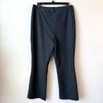 Nanette Lepore  High Waisted‎ Trouser Pants Womens Size 10 Black Sheen Bootcut Photo 4