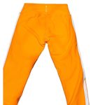 WILO THE LABEL Ribbed Leggings Orange With Side Stripes Size L NWT Size L Photo 4