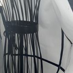 J. Brand XS Women's Black Leather Sleeveless Jacket Photo 6