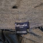 Splendid  Gray Animal Print Detail Joggers Photo 4