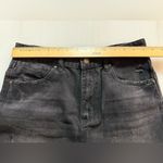 Chelsea and Violet Shorts Black Distressed Denim Cut Off Girls Size 30 Raw Hem NWT Photo 6