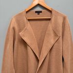 J.Crew Juliette collarless sweater-blazer in khaki L Photo 4