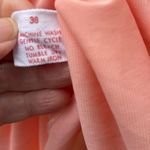 Vintage Lorraine 100% nylon size 38 ( Med) peach silky robe. Pink Photo 4