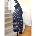 L.L.Bean  Fair Isle Blue Burgundy Olive Cotton Cashmere Long Sleeve Turtleneck Photo 1