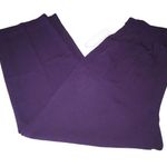 Norton Mcnaughton DEEP PURPLE LOOSE FIT SLACKS LARGE Photo 0