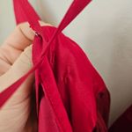 Fame and Partners Burgundy Red Astrid Maxi Dress Sleeveless V Neck Gown Holiday Photo 8