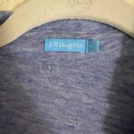 J. McLaughlin Blue Button Down Linen Blend Long Sleeve Shirt Top Women's Size M Photo 7