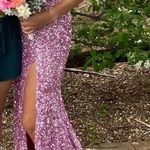 Sherri Hill Pink Two Piece Prom Dress Photo 0