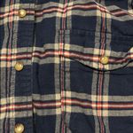 Jachs Girlfriend Jach’s Girlfriend Bea XL Blue Red Flannel Button Down Shirt Photo 3