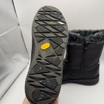 Merrell Tremblant Ezra J95308 Black Faux Fur Leather Boots Women's Size 8 Vibram Photo 7
