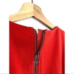 Anthropologie Anthro. Leifsdottir- Twist Front Red Dress - 4 Photo 5