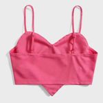 SheIn Heart Pattern Tank Top Pink Pearls 6 Photo 1