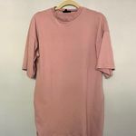 Top Shop Light Pink Pastel Pink Short Sleeve Tshirt Dress Casual Size 0-2 Photo 0