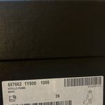 Saint Laurent Mina Cherry Buckle Platform Booties in Smooth Leather Size 39 Photo 2