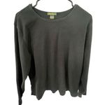 Eddie Bauer  Black Basic Long Sleeve Crewneck T-Shirt Photo 0