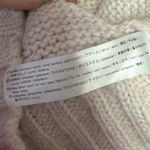 ZARA Pink Red Wool Turtleneck Oversized Colorblock Pullover Sweater Top Size M Photo 4