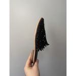 Free People  Women's Black Mirage Mules Woven Leather Slip On Boho Size 38 Photo 9