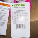 Crocs  Women's Hot Pink Sandals Photo 1