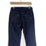 CAbi Jeans Womens 6 Black Straight Leg Stretch Denim jean Contrast Stitch Photo 9