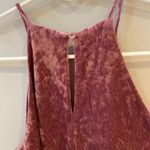 Design Lab Crushed Velvet Pink Dress Photo 1