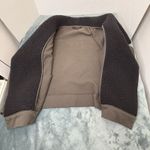 ALLSAINTS  Bora Women's Black/Gray Fleece Open Jacket Size XS Faux Fur Photo 4