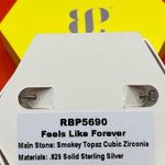 Bomb Party Earrings RBP5690 “Feels Like Forever” Cubic Zirconia on .925 SSS NWT Silver Photo 3