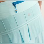 Lululemon  Run Pace Setter Skirt Tennis Golf Aquamarine Sz 10 Rare Retired 2013 Photo 7