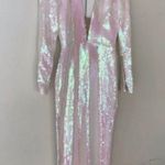 Alex Perry Emmet Sequin V Neck Gown Size 4 Photo 8