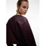 ZARA NWT Shimmery Knit Cardigan Button Front Bloggers Fav Photo 2