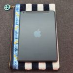 Blue Velvet Zippered Pouch Makeup Bag Travel Bag NEW with Tags Photo 6