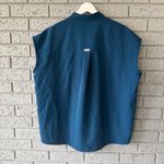 FIGS  Rafaela Scrub Top - Deep Reef Photo 7