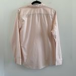 Outerknown  Women’s Light Pink Marlow Organic Cotton Button Down Shirt Medium Photo 6