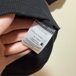 Veronica Beard  Coralee Puff Sleeve Ribbed Top Blouse Black Photo 8