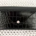 Ralph Lauren Black Croc Embossed Soft Sunglasses Case Only Replacement Photo 0