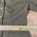 Ralph Lauren VTG  Jacket Women Olive Gold Metallic Thread Linen Herringbone 10 Photo 6