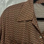 ZARA NEW  Pink Satin Effect Floral Print Button Front Maxi Shirt Dress Small Photo 4