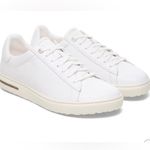 Birkenstock  Bend Sneaker Size 8/39 White Low Top Cork Leather Minimal Classic Photo 1