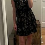 Drop Waist Mini Dress Black Photo 0