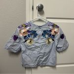 3.1 Phillip Lim  Embroidered Floral Top SIZE 0 Photo 4