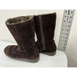 Aerosoles Womans Size 7 Brown Suede Lined Zip Ankle Boots NWOT Photo 3