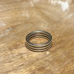 Sterling Silver Triple Band 925  Ring Photo 1