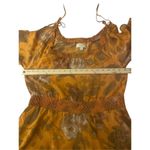 Anthropologie Moulinette Soeus Cara Silk Cold Shoulder Midi Dress Orange 6 Photo 4