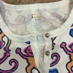 Roller Rabbit  Lovely Monkey Pima Cotton Long Sleeve Pajamas XXS Photo 4