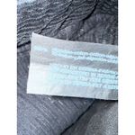 ZARA Corduroy Straight Leg High Rise Cropped Pants Trousers Raw Hem 31 Black Photo 8